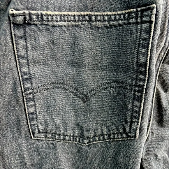 Levi’s Black Denim Overalls - Picture 6 of 7